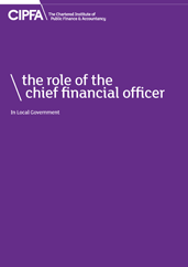 role of the CFO in local government cover