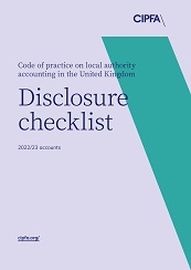 Disclosure Checklist 2022/23 cover image