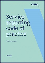 Service reporting code of practice cover