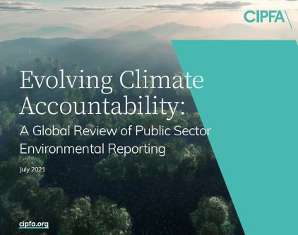 Evolving climate accountability report cover image