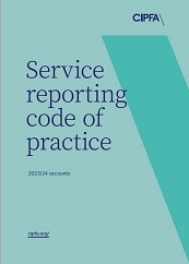 Service Reporting Code of Practice 202324 cover