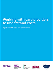 Working with Care Providers to Understand Costs